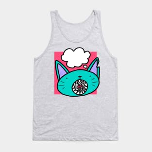 Head Empty - Cat Kraken Tank Top